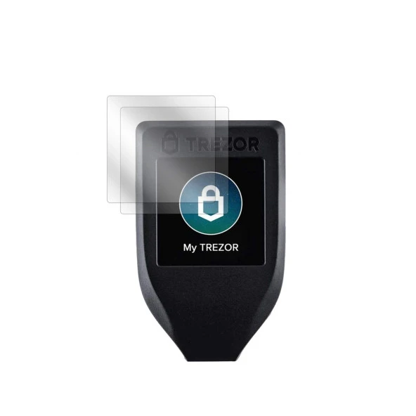 Cda Store Trezor Model T Uyumlu 4 Adet Şeffaf Ekran koruyucu Nano Jelatin