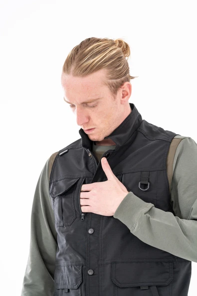 Bikatex Taktik Avcı Yeleği Çok Cepli Gazeteci Yeleği - 201 - 5