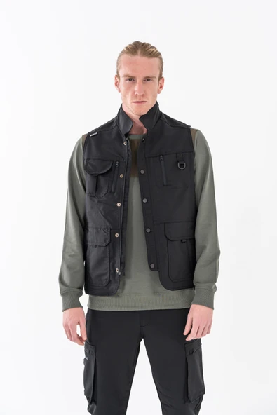 Bikatex Taktik Avcı Yeleği Çok Cepli Gazeteci Yeleği - 201