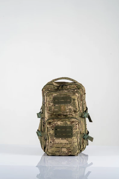 Combat Tactical Outdoor Taktik 45 Lt Askeri Sırt Çantası Su Geçirmez Yürüyüş Seyahat Dağcı Kamp Trekking Sırt Çantası - 654