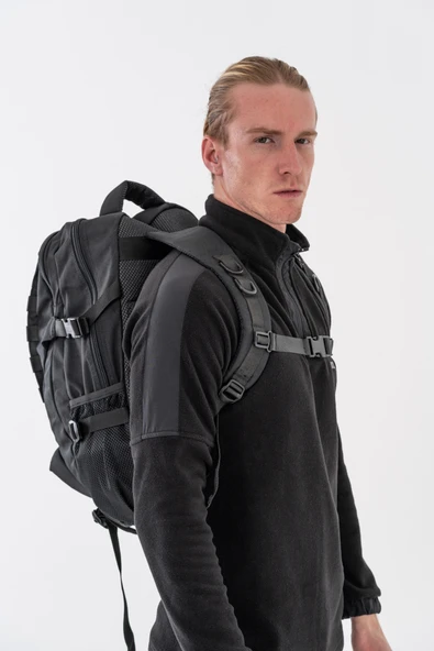 Combat Tactical Outdoor Taktik 65 Lt Sırt Çantası Su Geçirmez Yürüyüş Seyahat Dağcı Kamp Trekking Sırt Çantası -650 - 7