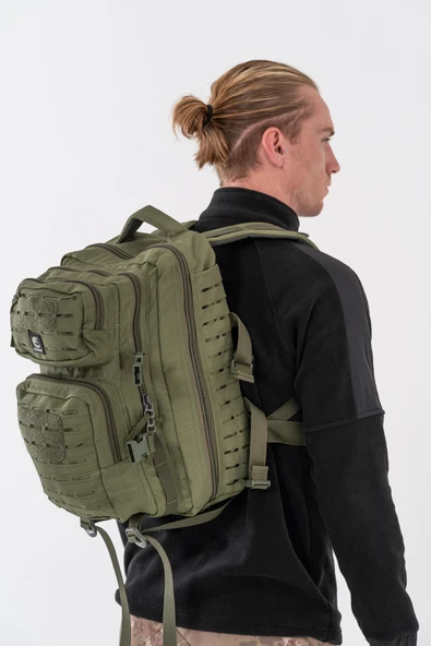 Combat Tactical Taktik 45 Lt Askeri Sırt Çantası Su Geçirmez-Yürüyüş-Seyahat-Dağcı-Kamp-Trekking-Outdoor Sırt Çantası -654 - 9