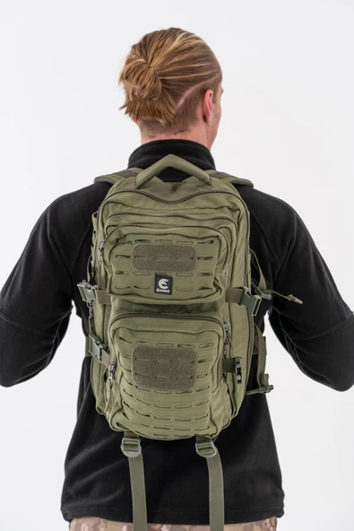 Combat Tactical Taktik 45 Lt Askeri Sırt Çantası Su Geçirmez-Yürüyüş-Seyahat-Dağcı-Kamp-Trekking-Outdoor Sırt Çantası -654 - 10