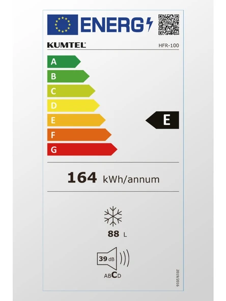 Kumtel HFR-100 3 Çekmeceli Derin Dondurucu - Resim 8