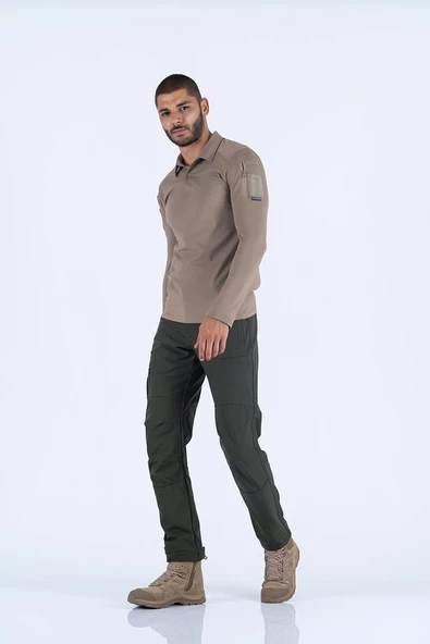 Combat Tactical Outdoor Taktik Softshell Kışlık Rüzgar Geçirmez Pantolon  - 544