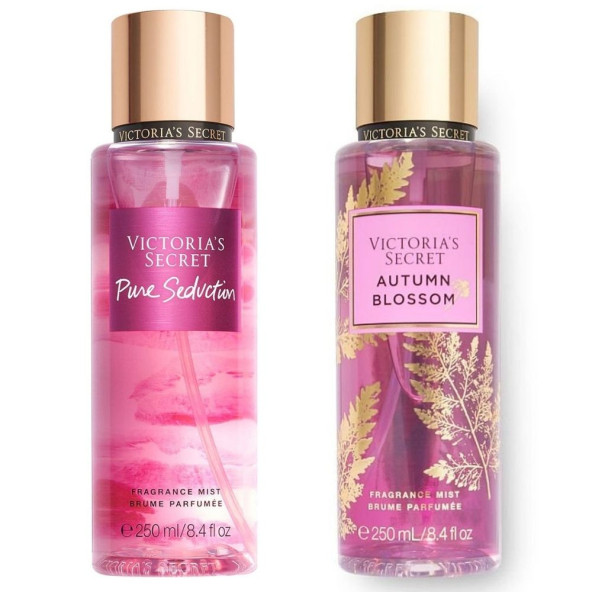 Victoria's Secret Pure Seduction-Autumn Blossom Vücut Spreyi İkili Set