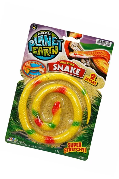 Gerçekçi Görünümüyle Dikkat Çeken Esnek Yılan: Planet Earth Esnek Yılan - 4