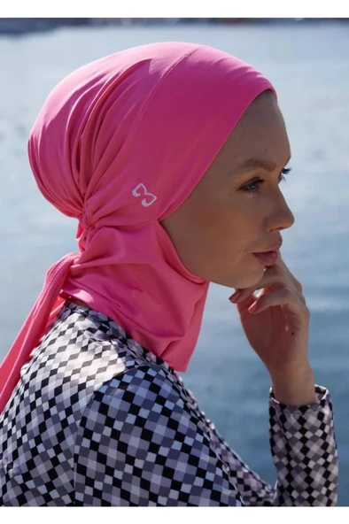 Mayovera  Tasarım Pembe  Bone - Resim 4