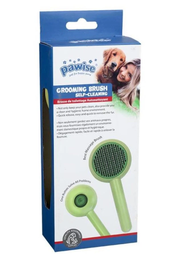 Pawise Düğmeli Otomatik Evcil Hayvan Tarağı - 2