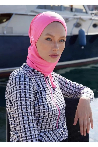 Mayovera  Tasarım Pembe  Bone - Resim 6