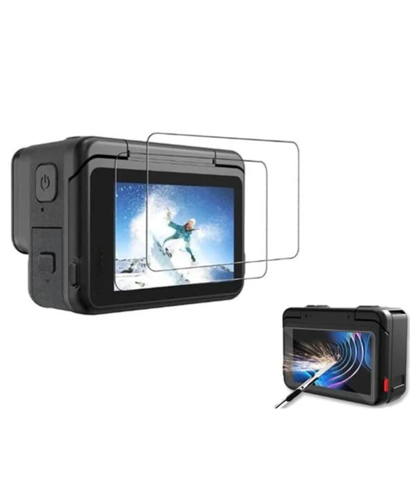 Tfy Store Insta360 Ace Pro Uyumlu 2 Adet Şeffaf Ekran koruyucu Nano Jelatin