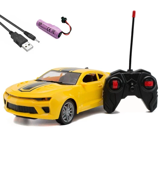 Uzaktan Kumandalı Chevrolet Camaro Işıklı Full Fonksiyon Spor Araba 1:16 - 7