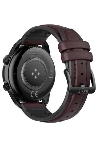 Havit M9030 Pro 46Mm Amoled Ekran Akıllı Saat Kahverengi - 3