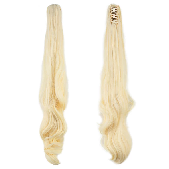 Tokalı Dalgalı At Kuyruğu - Açık Platin T651-613-PM-14X ürün görseli 1