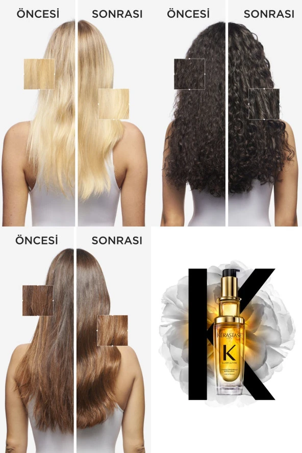 Kerastase Elixir Ultime Saç Bakım Yağı 30 ml - Resim 5