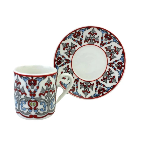 Gönül Porselen Otantik 6’lı Kahve Fincanı Takımı G3383 - 2