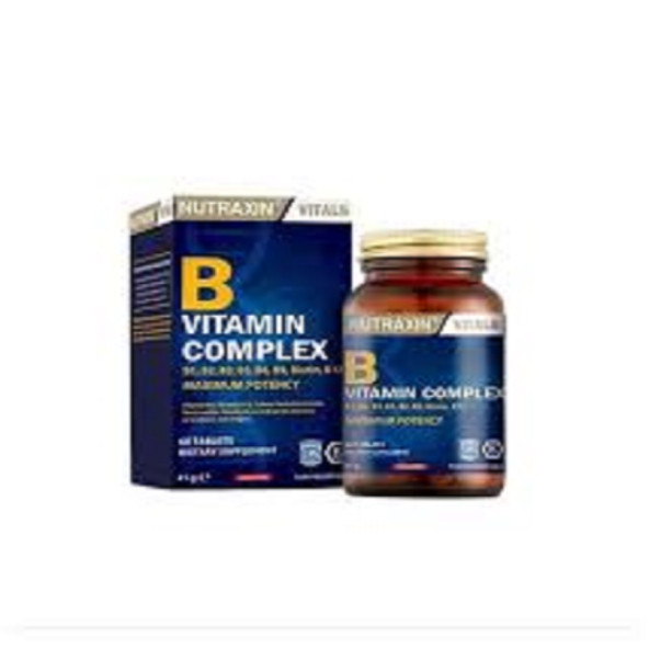 Nutraxin B Complex Vitamin 60 Kapsül