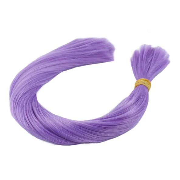 Koyu Lila Renkli Sentetik Boğum Saç - 1Kg SBS-YG4535-PM-14X