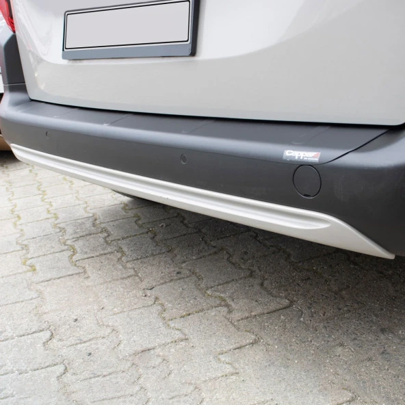 TOYOTA PROACE CİTY ARACA ÖZEL ARKA TAMPON EŞİĞİ PLASTİK 2019 2020 2021 2022 2023 2024 - Resim 2