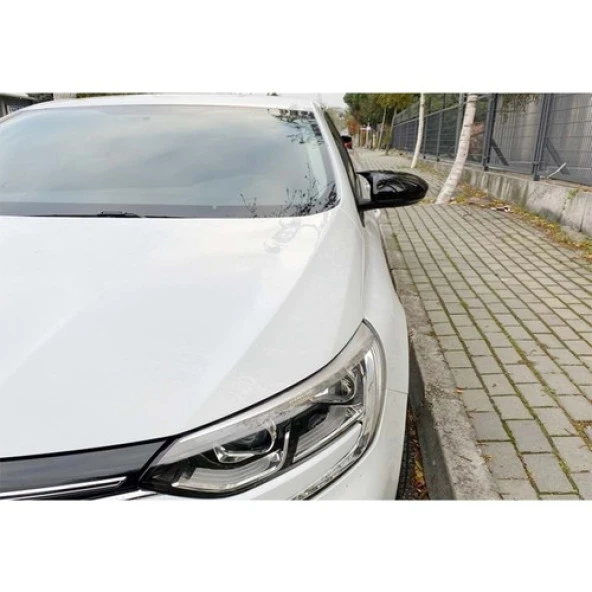 Renault Megane 4 Batman Yarasa Ayna Kapağı Piano Black / 2016 Sonrası - 2