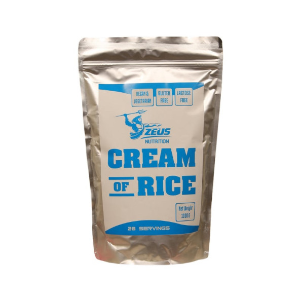 ZEUS NUTRITION CREAM OF RICE 1000G Çıkolata