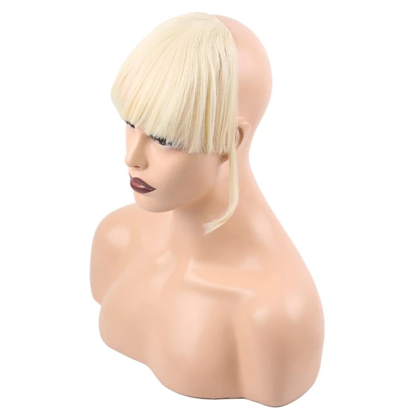 Fiber Sentetik Perçem - Açık Platin G201-613-PM-14X - Resim 2