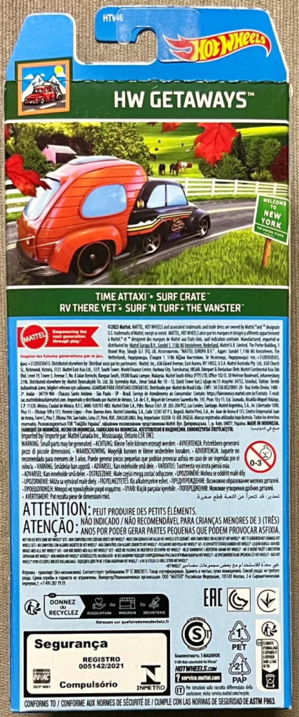 Mattel Hot Wheels Araba Seti 5 Li 1806 HTV46