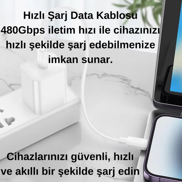 Polham Süper Hızlı 25CM 20W Type-C To iPhone Lightning Şarj Data Kablosu, Telefon/Powerbank Şarj Kablosu - 7