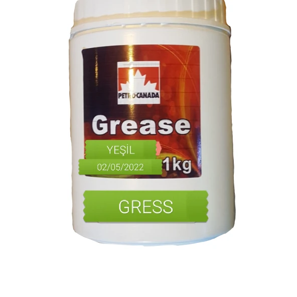 GRES YEŞİL KAUÇUKLU 1KG GRES SUYA DAYANIKLI  2024 ÜRETİM