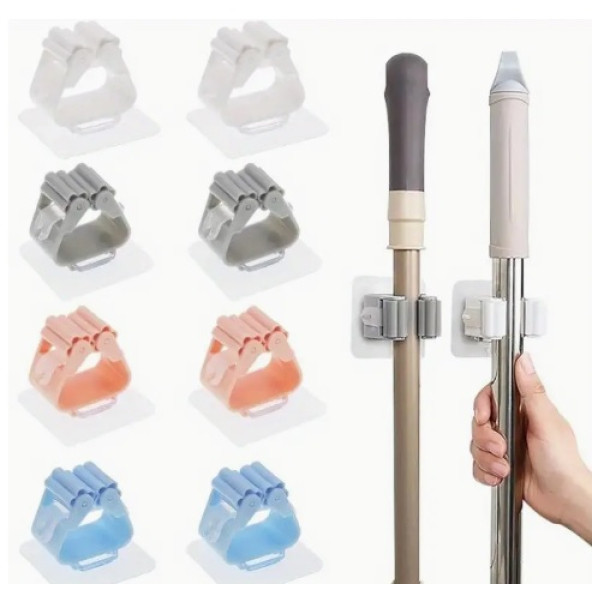 Duvara Monte Mop Paspas Tutucu 4 Adet