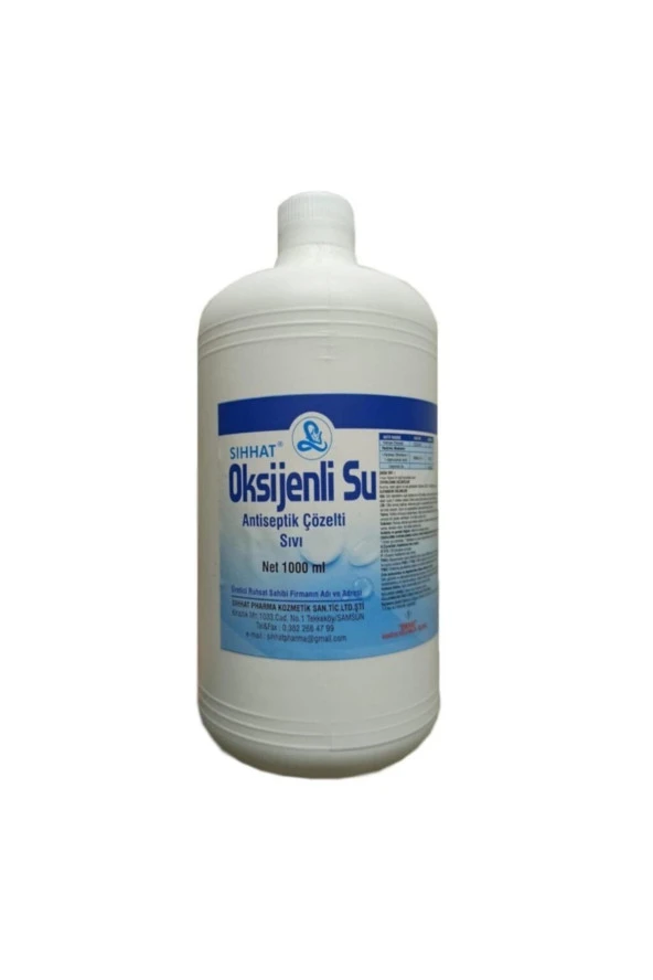 SIHHAT OKSİJENLİ SU 1000 ML