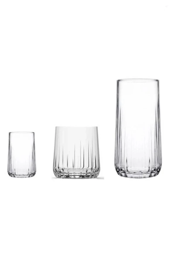 Paşabahçe 96961 6Lı 18 Parça Nova Su Bardak Takımı - 2