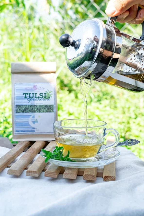 - Spearmint Çayı 50 gr | Tulsi - Nane | Bitki Çayı