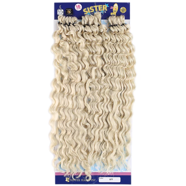 Sister Afro Dalgası Saç - Platin 613 SISTER-613-PM-14X