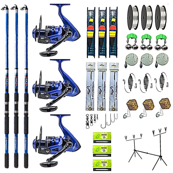 APACHE 3.60 MT BLUE - NEW MODERN TİMES 6000 BLUE 3'LÜ SET