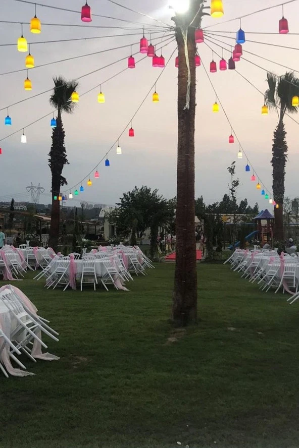 Ağaç Feneri Bahçe Aydınlatma Armatürü 5 Li Karışık Set Su Geçirmez/solmaz 5 ADET! - 7