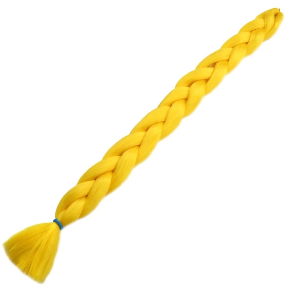 Afrika Örgüsü Ve Rasta İçin Sentetik Saç - Sarı Yellow2-PM-14X