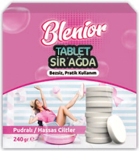 Blenior Tablet Sir Ağda 240G Pudralı/hassas Ciltler