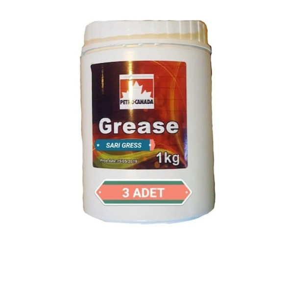 PETROCANADA GRES 3KG SARI GRES SUYA VE ATEŞE DAYANIKLI