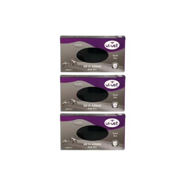 Vi-Vet Black Kalıp Sir El Ağdası 500 ML x 3