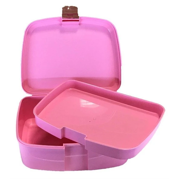 LİSANSLI GÖZLÜKLÜ MİNNİE MOUSE BESLENME KUTUSU PEMBE - 2