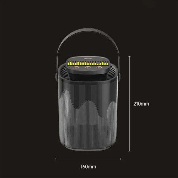 EZERE 3L Kapasiteli Üç Spreyli Hava Nemlendirici Difüzör - 2