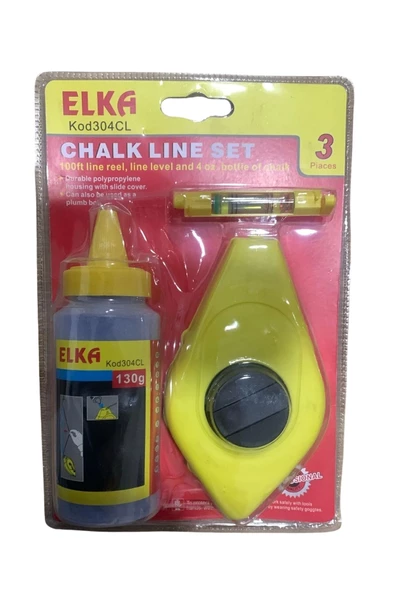 Elka Mor Boyalı Çırpı İpi ve Seti
