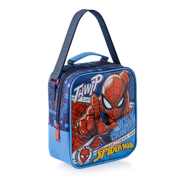 Lisanslı İlkokul Beslenme Çantası Spiderman Due Wall Crawler W2 48098