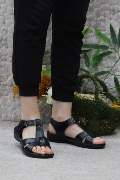 Fort 42050 Comfort Rahat Esnek Hafif Kadın Sandalet - 2