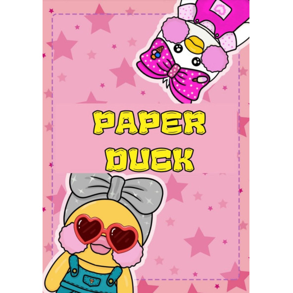 Paper-Duck (Papır Dak) KES-YAPIŞTIR Aktivite Seti - 2