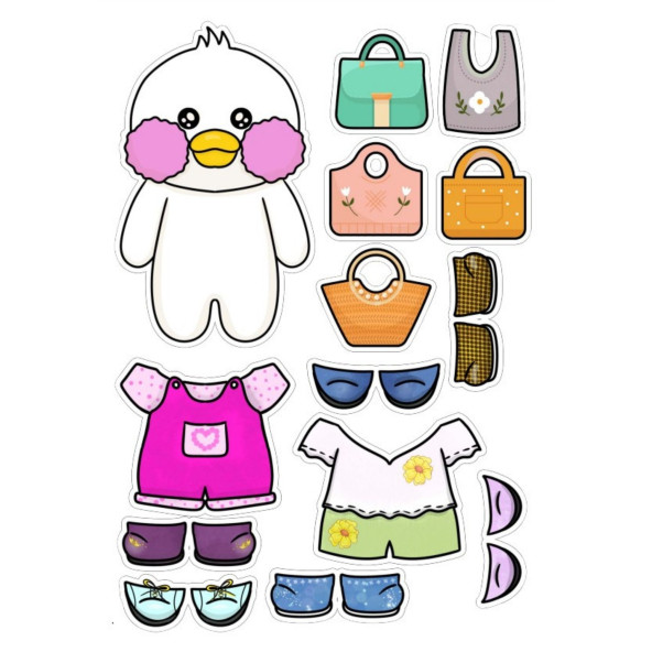 Paper-Duck (Papır Dak) KES-YAPIŞTIR Aktivite Seti - 3