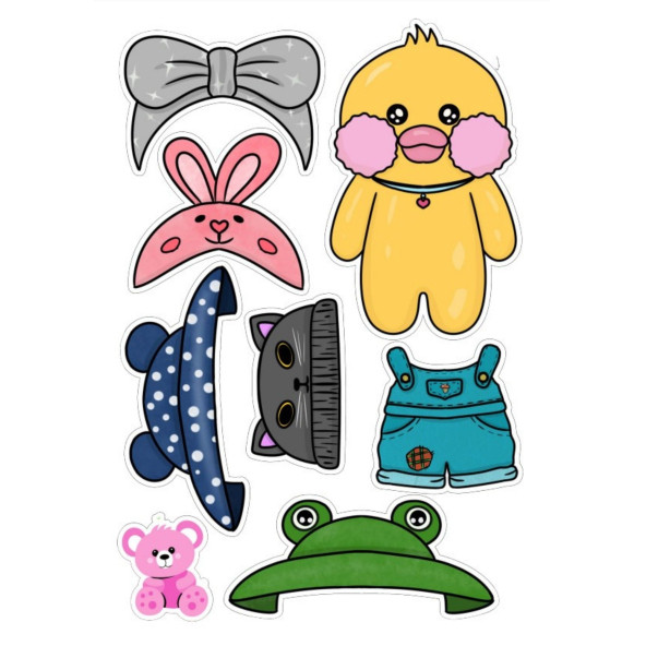 Paper-Duck (Papır Dak) KES-YAPIŞTIR Aktivite Seti - 4