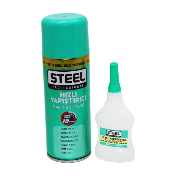 STEEL 400ML+60GR BÜYÜK HIZLI YAPIŞTIRICI