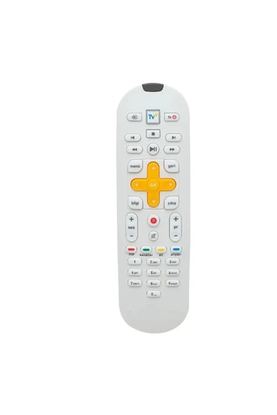 Türkcell Tv+plus Klavyesiz Kumanda- Turkcell Süperonline Model + Tv Kumandası - 3